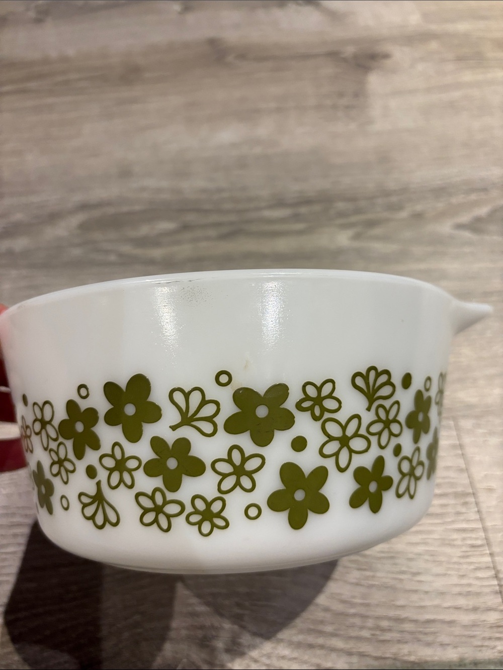 Pyrex Spring Blossom Green - Picture 2 of 5